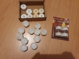 23 LED TEELICHTER, 11 x mit Timer