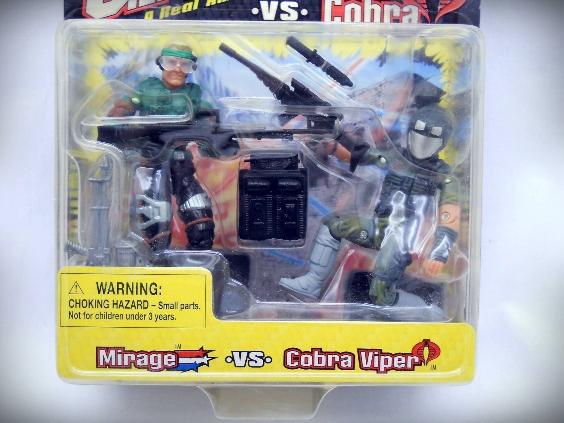 Statuette: GI JOE MIRAGE VS. COBRA VIPER CAMOUFLAGE BY HASBRO 2002 – Nuovo e nell'imballaggio originale da Lugano venduto da YouWantUS 1