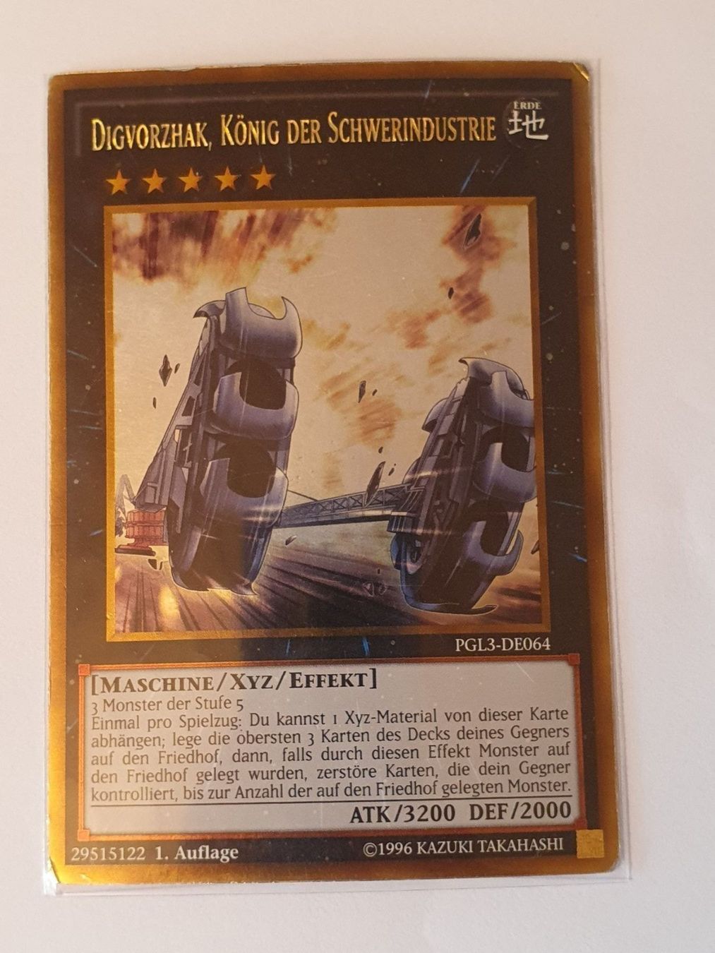 Yugioh Sammelbilder & Trading cards: Digvorzhak König der Schwerindustrie TCG – Gebraucht aus Oberdorf BL von BaldenEagle