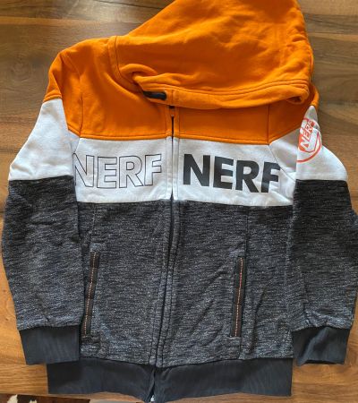 Nerf Hoodie & College Jacke, Grösse 146