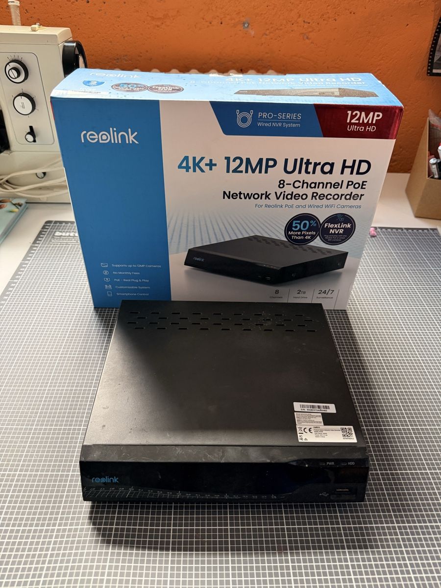 Registratori: Reolink NVS8 NVR – Usato da Seon venduto da Tm115