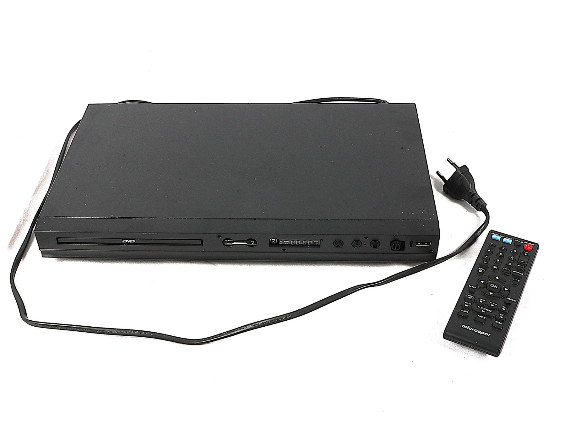 Microspot Multimediaplayer & Streamer: MICROSPOT DVD Player DVD430 – Gebraucht aus Steinen von Restwert_Steinen