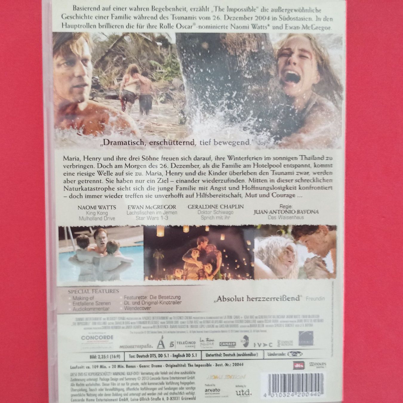 Tutti i DVDs: The Impossible – Usato da Dübendorf venduto da kb86_MOVIE 1