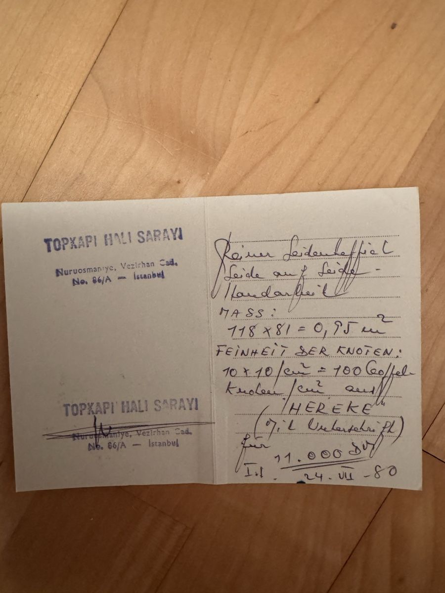 Tappeti: Echter Seidenteppich HEREKE mit Zertifikat – Usato da Aesch BL venduto da Bia1 4