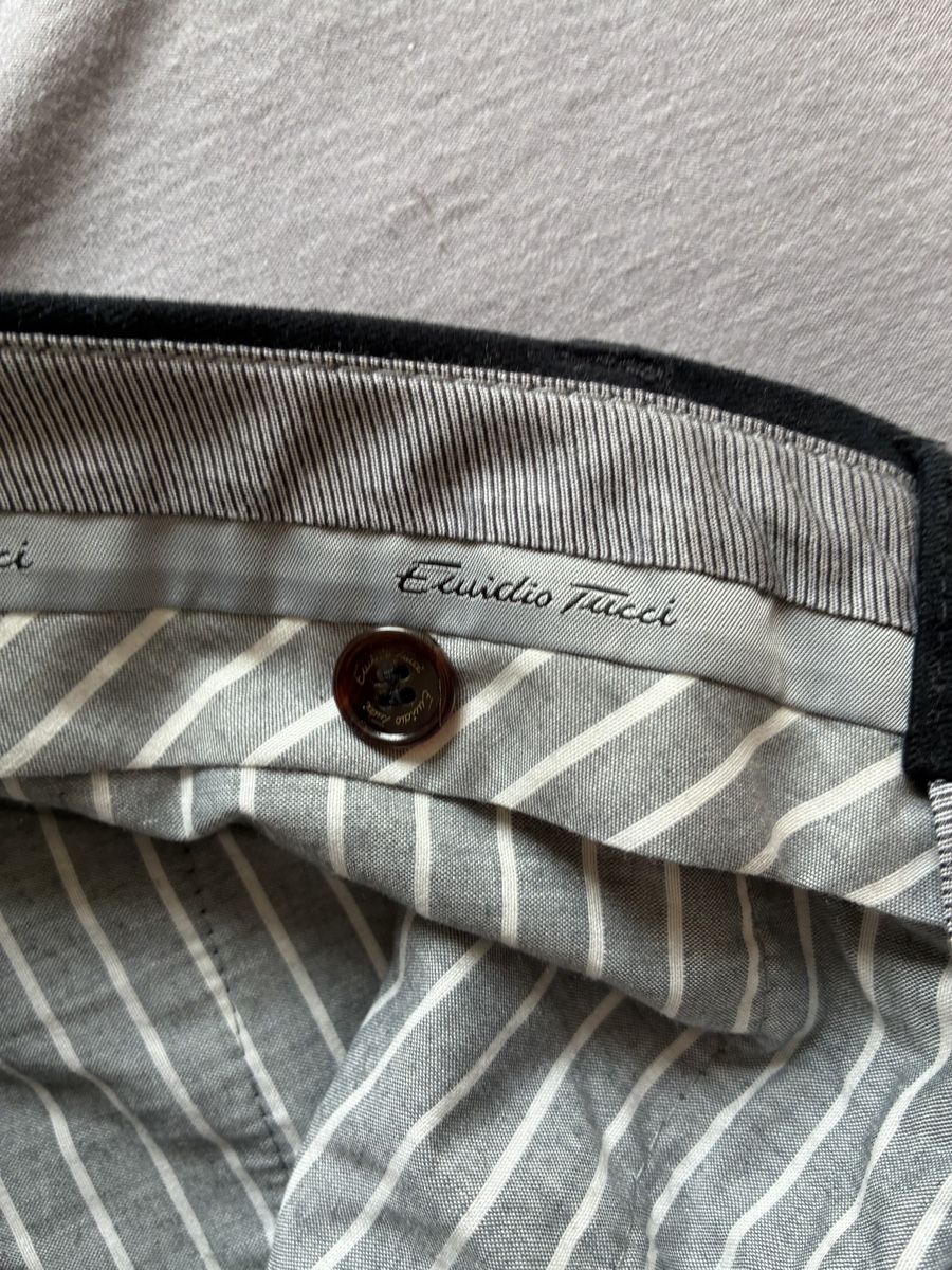 Pantaloni: Emidio Tucci Hose Herren Grösse 44 Regular dunkelgrau – Usato da St. Gallen venduto da Joao_Serralheiro 4
