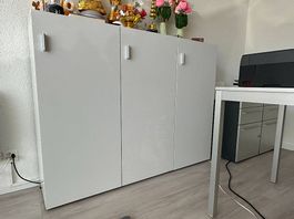 Livique Aktenschrank Rio 3-teilig weiss – wie neu