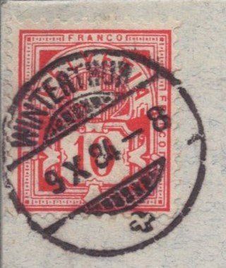 Tutti i francobolli: WINTERTHUR 9.X.84   Vorladung Bezirksgericht – Usato da Aarau venduto da kufi44 1