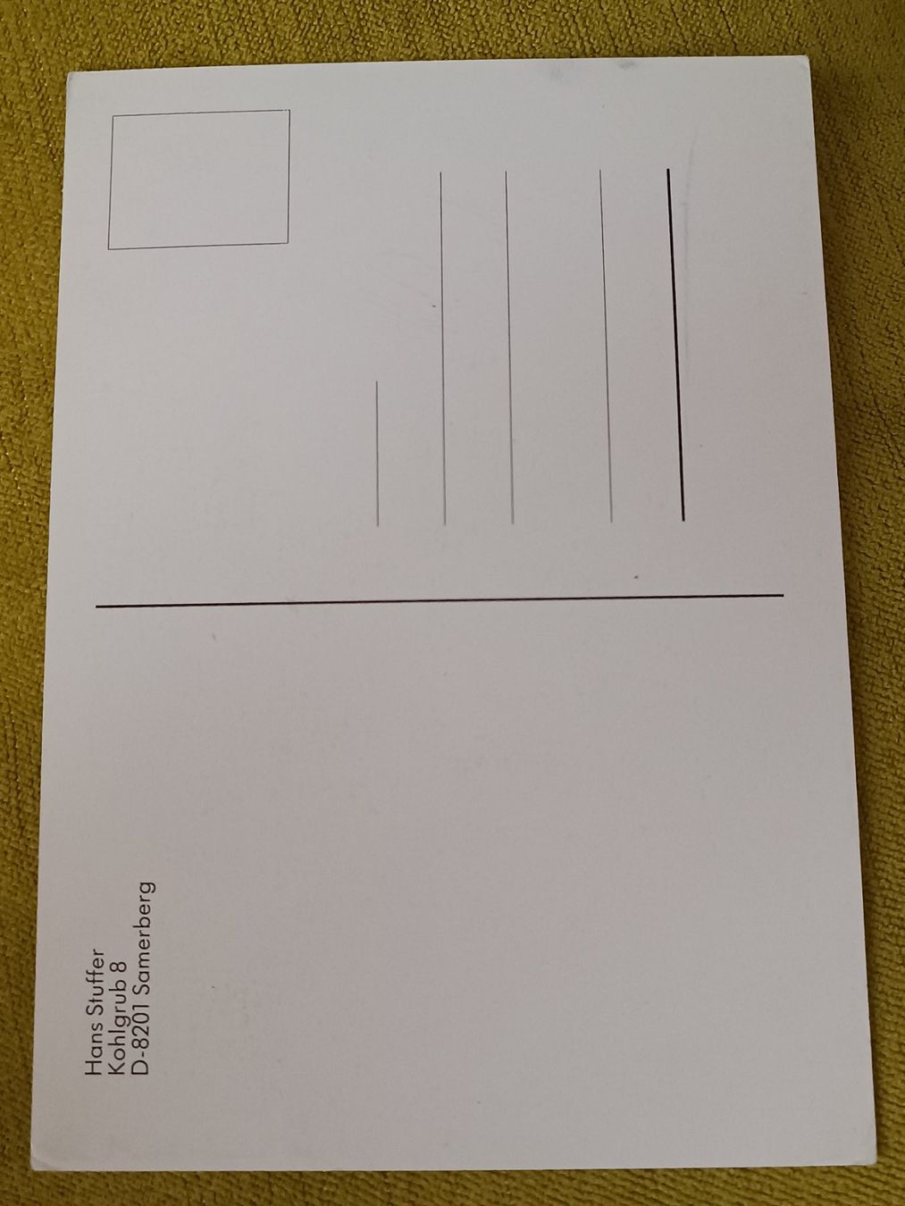 Autographes: Hans Stuffer - Ski – D'occasion à Menziken par Artographs 1