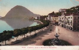 6150 Lugano ; Quai e Monte S. Salvatore  1906