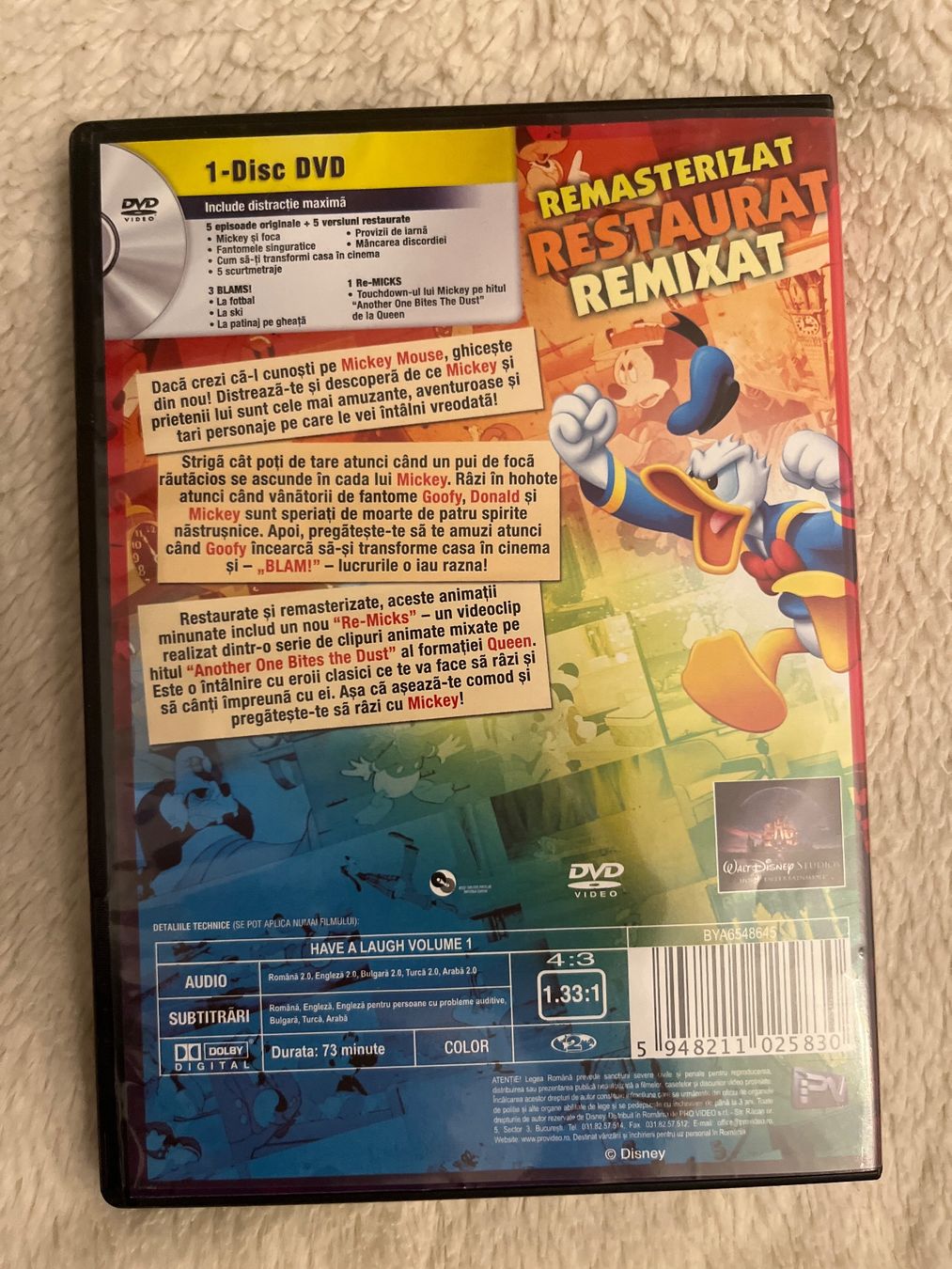 Tous les DVDs: DVD Disney Mickey Volume 1 Roumain – D'occasion à Prilly par rox_bs7n 1