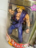 NEU Street Fighter Ken Action Figur, Originalverpackt 1999