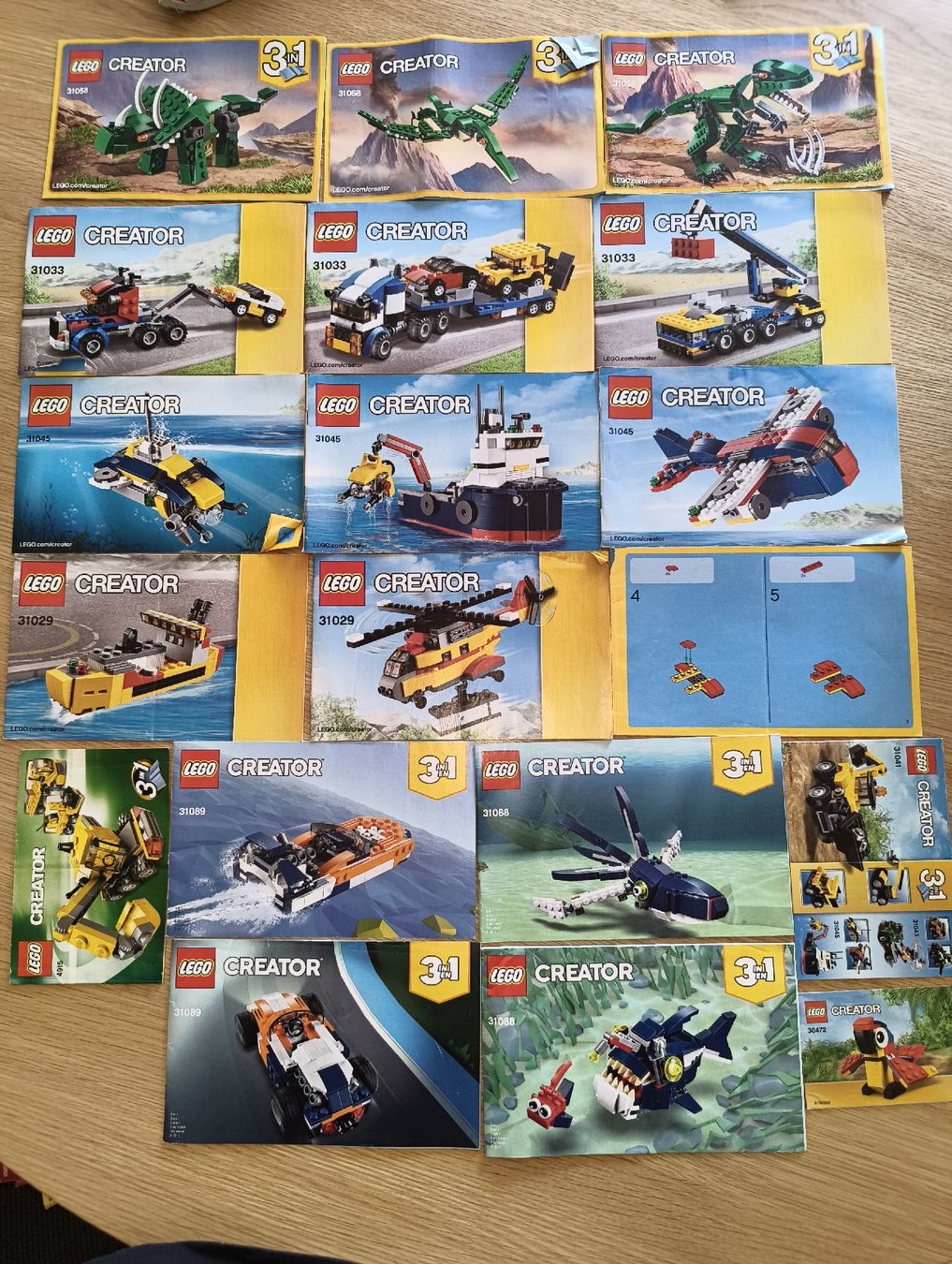 Lego Jeux de construction: Lego : Diverses notices  – D'occasion à Le landeron par hugomes 1