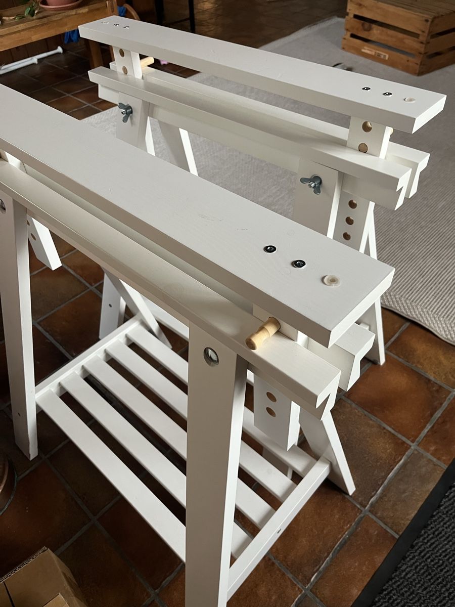 Ikea Autres meubles de bureau: 2x MITTBACK IKEA Tischbock, guter Zustand – D'occasion à Berlingen par mar_j9wt 3
