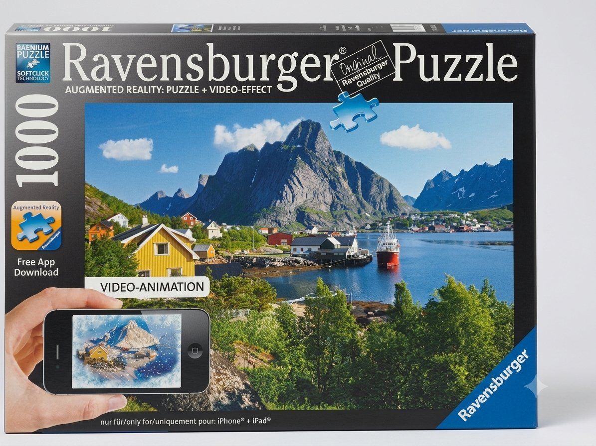 Ravensburger Puzzle: 8 Ravensburger Puzzles 1000/500 Teile & Roll-Matte – Usato da Bex venduto da Dani-Dany 3