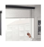2 Stk. IKEA KADRILJ Rollos, Grau – Neu & OVP  140x195 cm
