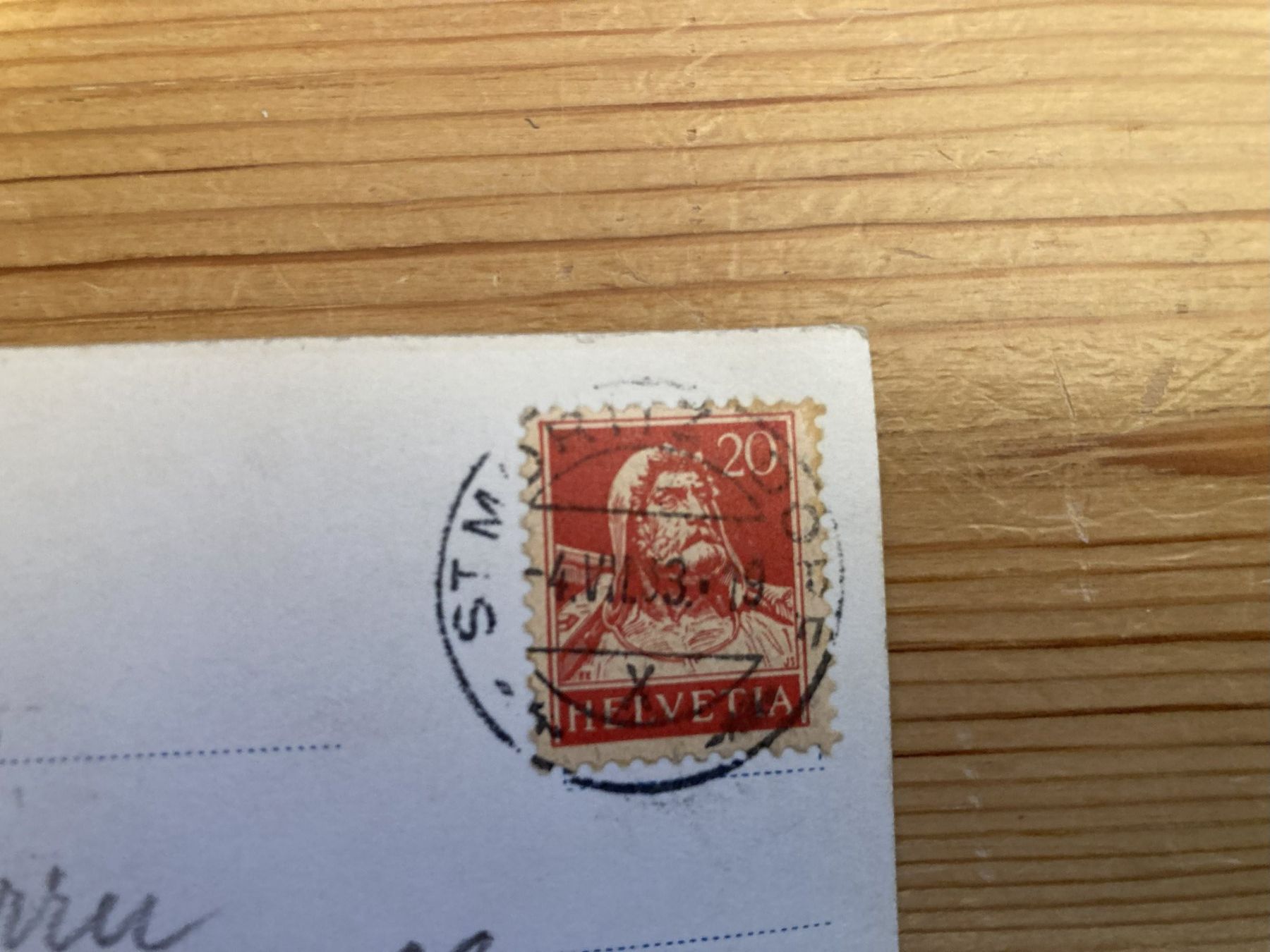 Cartoline postali: St. Moritz-Bad und Dorf - AK 1933 – Usato da Oberuzwil venduto da Henri09 1