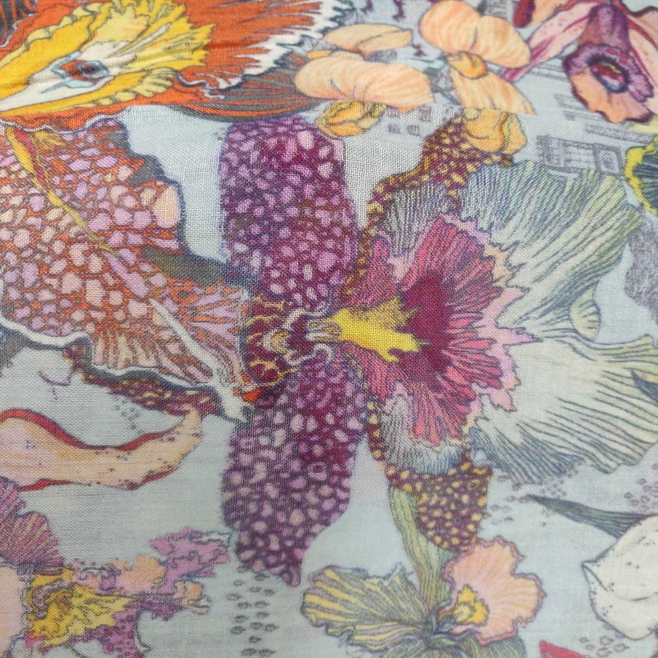 Tessuti: Wolle Seide von Radical Chic L:1.70x1.38m Orchidea Panel – Nuovo (secondo la descrizione) da Lufingen venduto da Voyager7 5