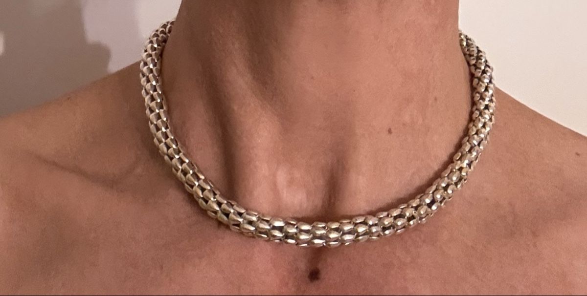 Ketten: Indische Gliederhalskette, 925er Silber – Gebraucht aus Zürich von wei_8n2l 4