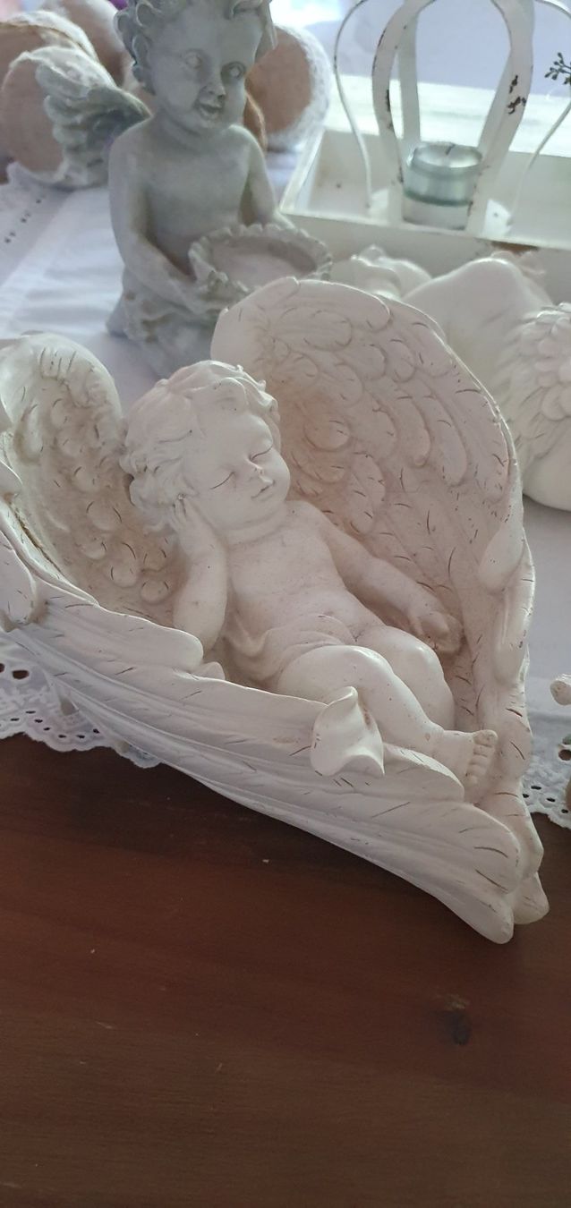 Statuette: Engel-Sammlung 7 Engel Weihnachtsengel – Nuovo (secondo la descrizione) da Hittnau venduto da Gamoe 1