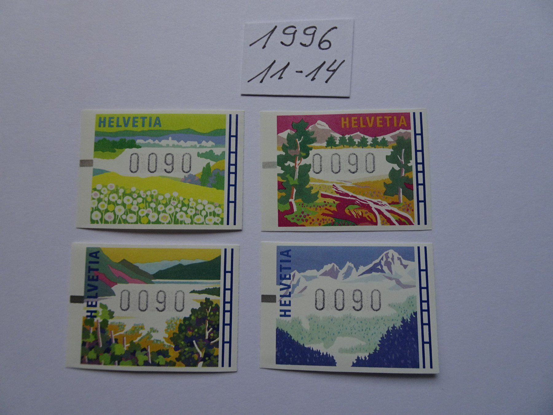 Alle Briefmarken: ATM-Typ 1996* – Neu (gemäss Beschreibung) aus Aadorf von Chnorli-Furz