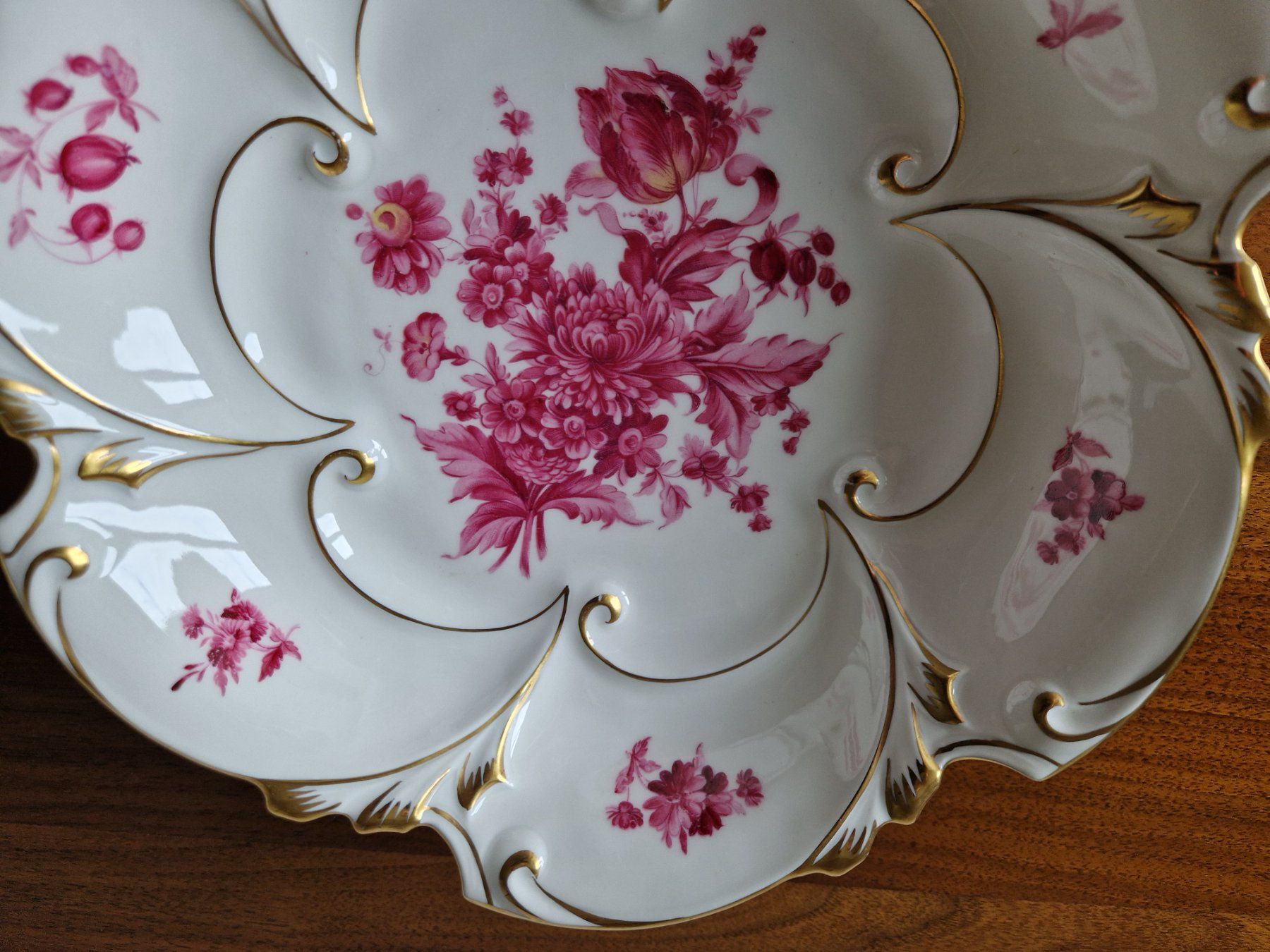 Ciotole: Schalle mit Blumenmuster, Ilmenau – Usato da Bern venduto da Antikbatik 2