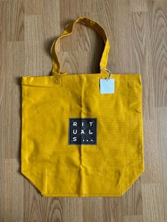 Sac tote Rituals... jaune, neuf