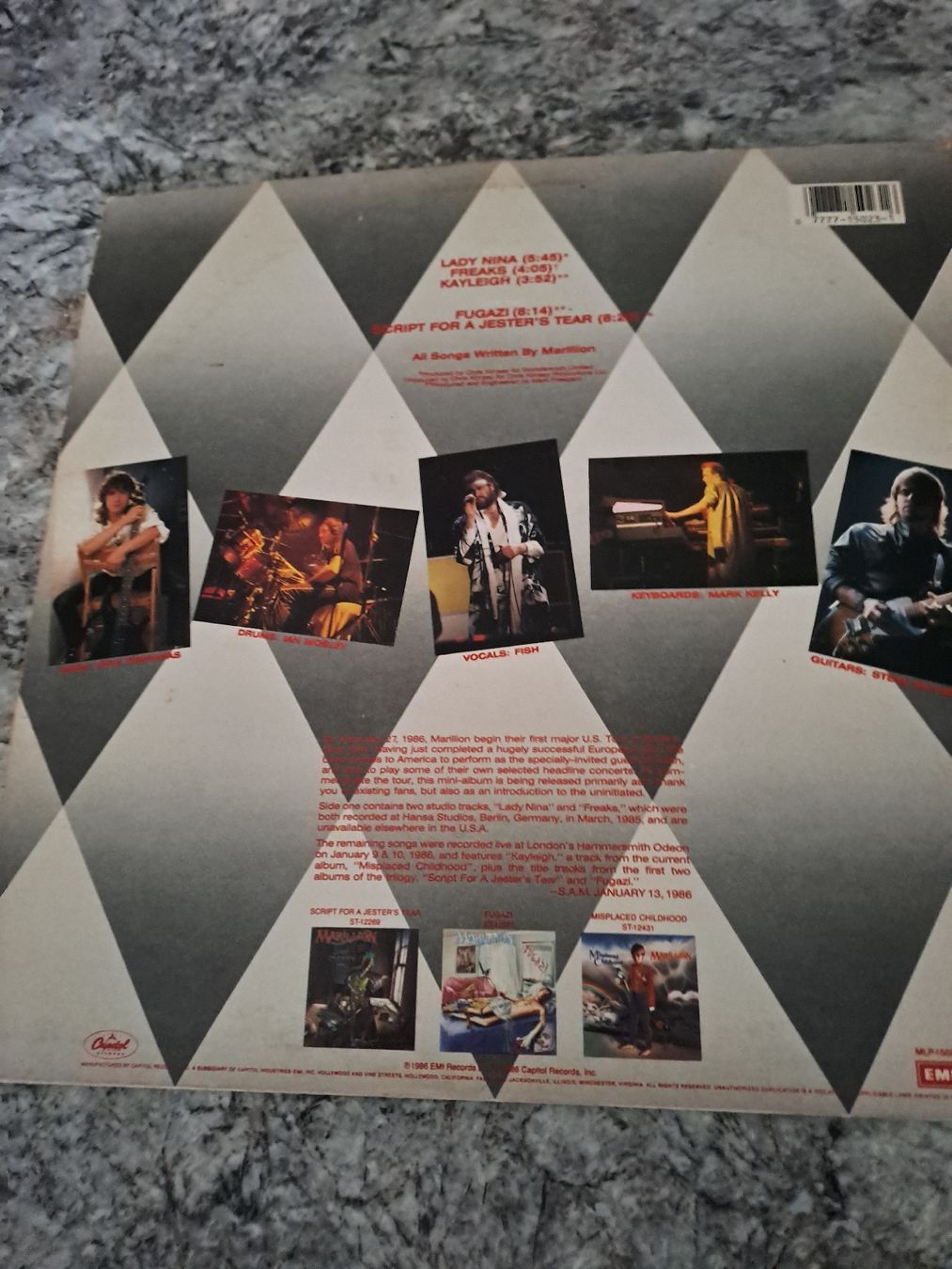 Dischi in vinile: Mini LP MARILLION "Brief Encounter" Capitol – Usato da Uetendorf venduto da Essiggurken 1
