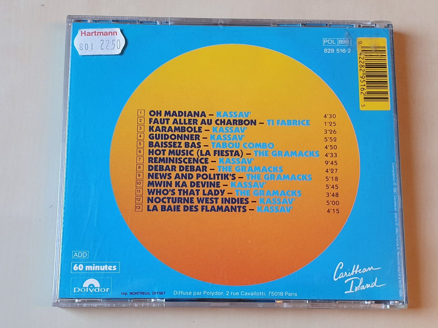 CD: Top Hits Caraibes – Usato da Stansstad venduto da collectorsshop 1