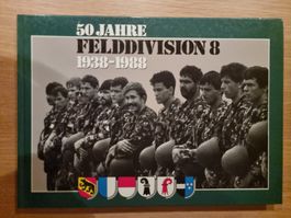 Felddivision 8 - 50 Jahre Buch, 1938-1988, Top Zustand!