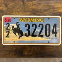 🇺🇸 U.S. Autoschild - Wyoming 32204 - ORIGINAL