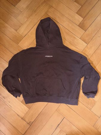 WRSTBHVR Hoodie Braun Backprint