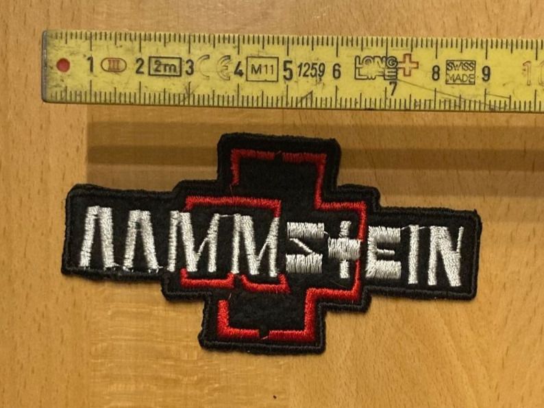 Toppe: Rammstein Patch Sticker Aufnäher Metal Rock Band 3 – Nuovo (secondo la descrizione) da Horn venduto da abutre72