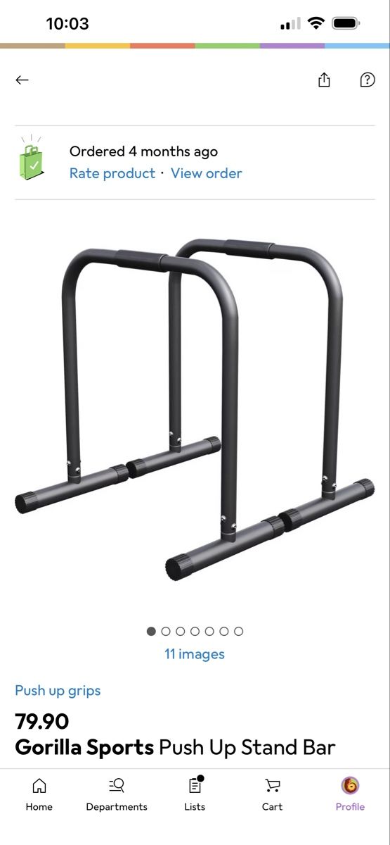 Altro in Decorazioni & Accessori: Push up stand bars Gorilla Sports – Usato da Zürich venduto da lou_98nx