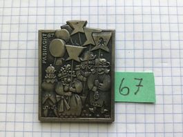 Baslerfasnachtsplaketten Silber 1967