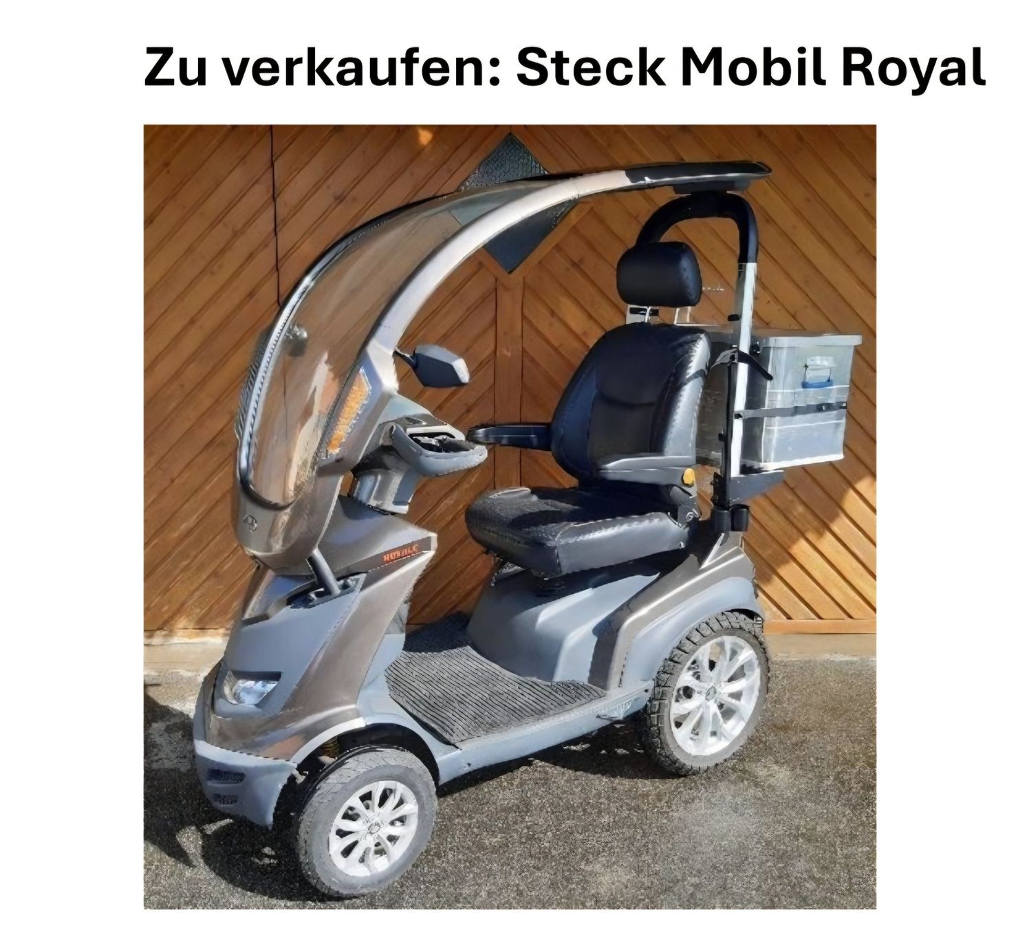 Veicoli elettrici: Steck Mobil Rojal – Usato da kallnach venduto da sazy