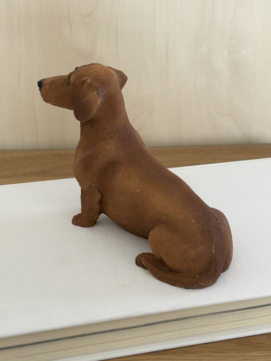 Statuette: Castagna Dackel/Teckel, 1988 Resin Figur – Usato da Wettingen venduto da Mmccl 2