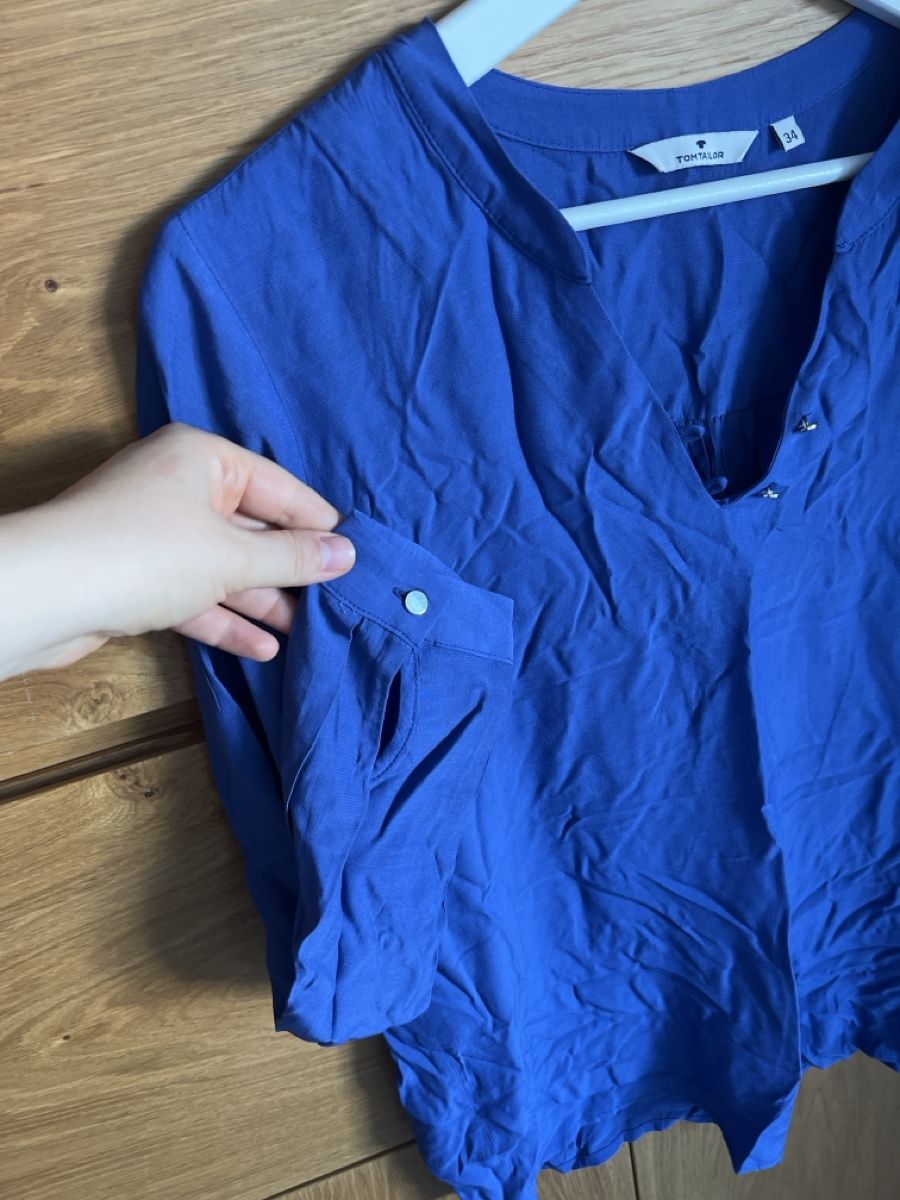 Tom Tailor Camicette: Camicetta blu TOM TAILOR taglia 34 ottime condizioni – Nuovo (secondo la descrizione) da Breganzona venduto da Lorcary 2