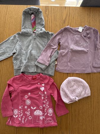 Baby Kleider Set Pullis, Jäckchen und Bodys gr. 74