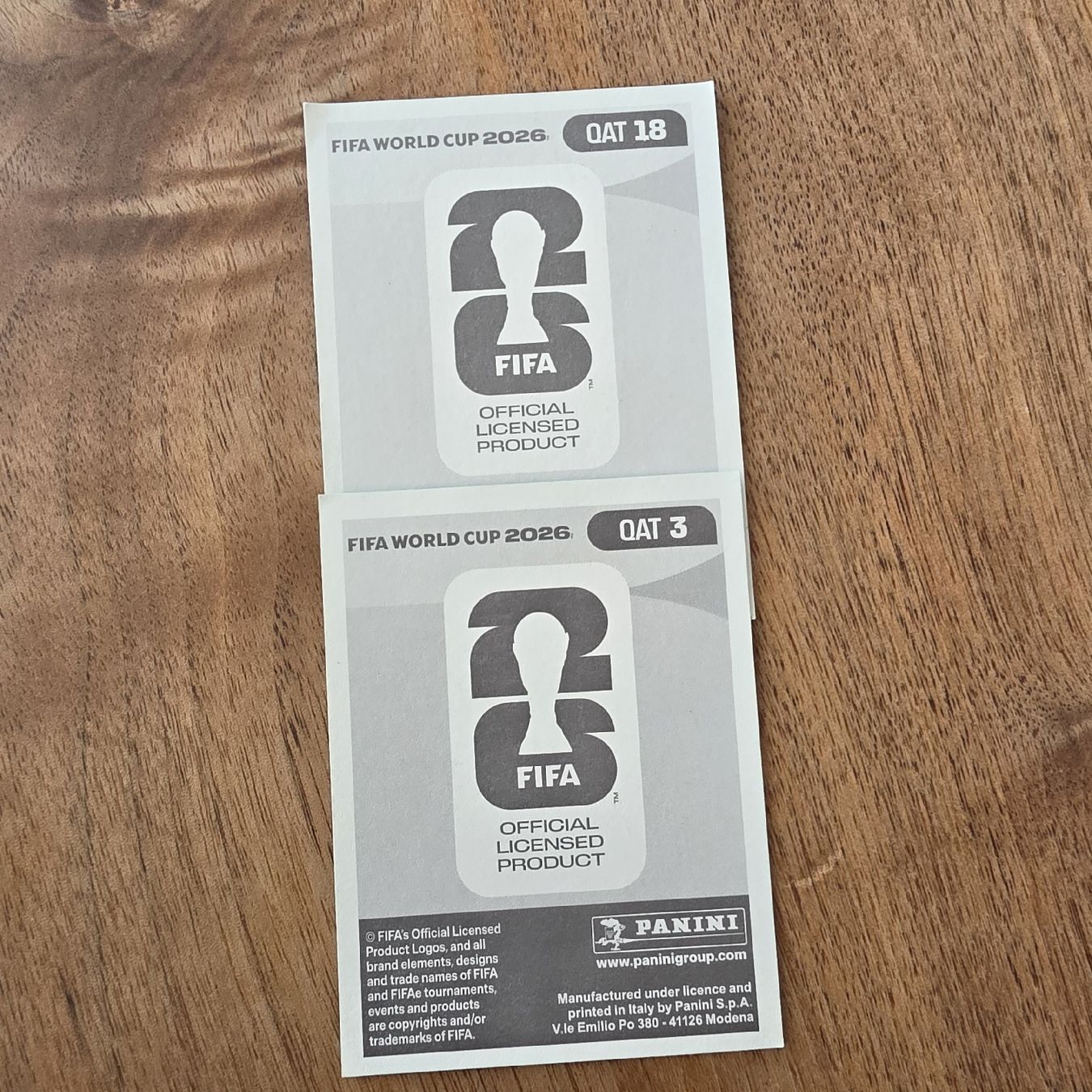 Panini Carte collezionabili: Panini KAT3,KAT18 Sultan Albraka, Akram Afif – Nuovo e nell'imballaggio originale da Buchs AG venduto da LogoParts 1