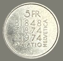 5 Franken, 100. Jahrestag der Verfassungsrevision