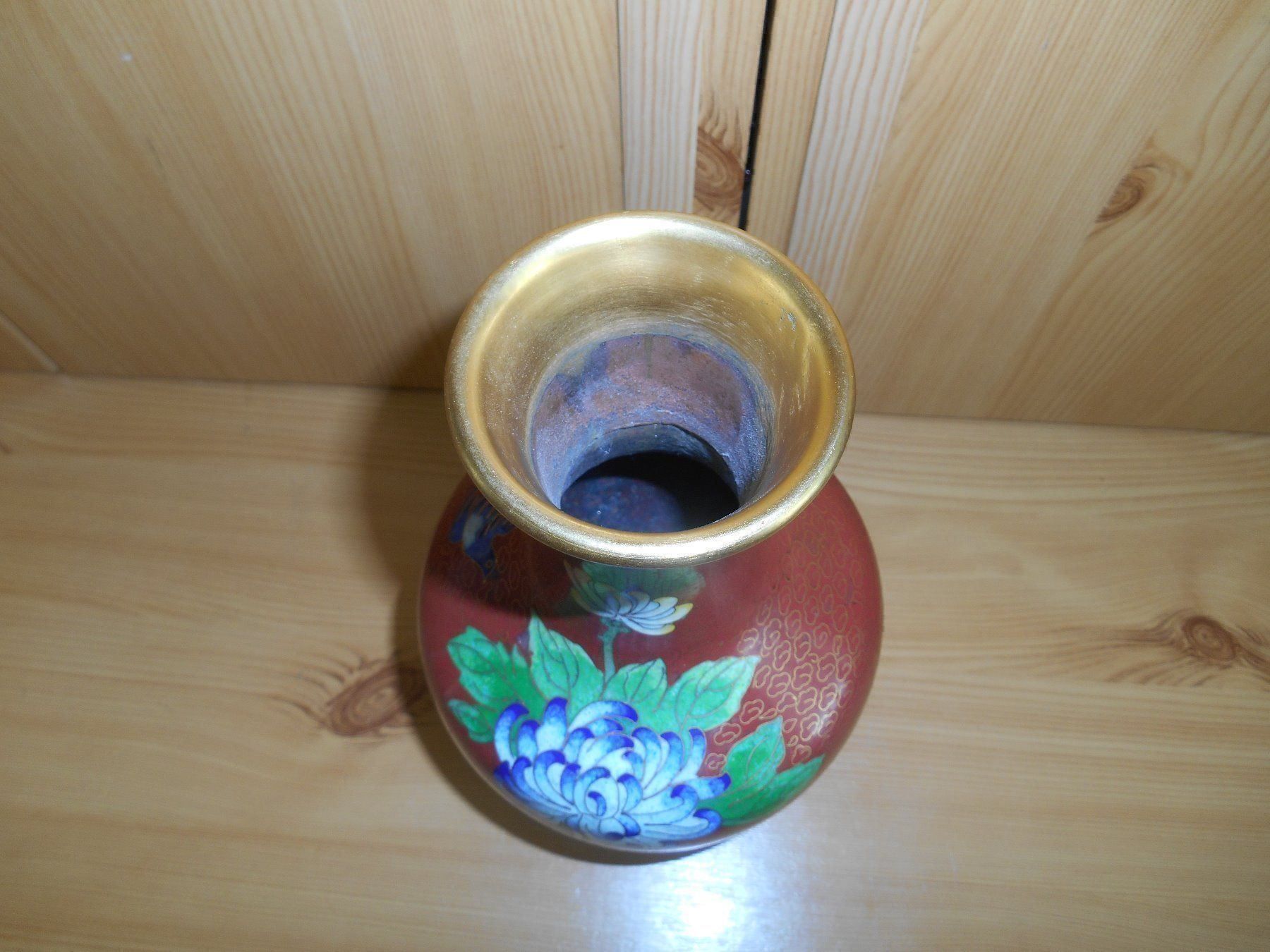 Vasi & Recipienti: Schöne Cloisonné Vase, Höhe 21.5cm – Usato da Basel venduto da fafa68 3