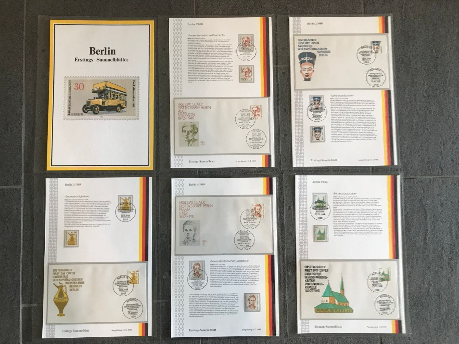 Alben: Briefmarken-Album "Berlin" Nr. 6/6 – Gebraucht aus Rain von SRIC01 1