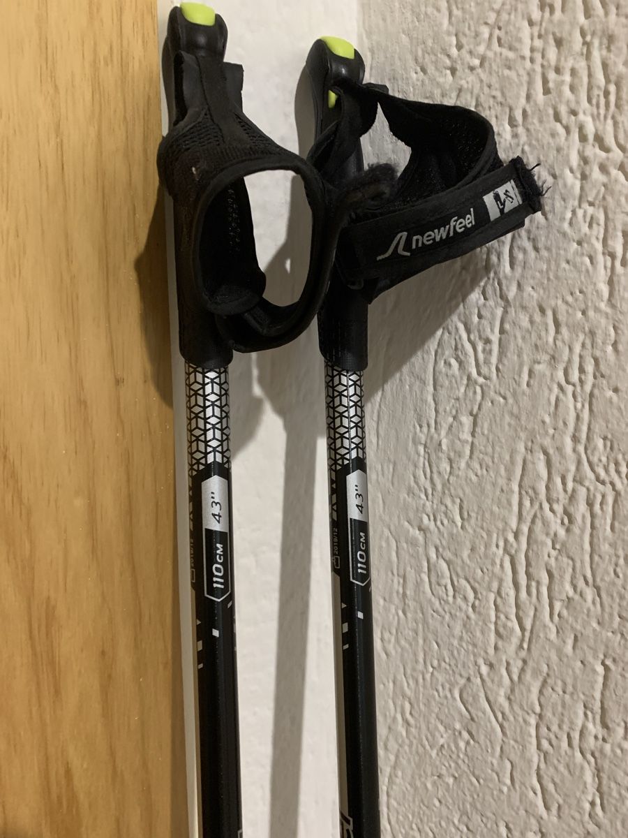 Bastoncini da trekking: Newfeel Carbon Nordicwalking Stöcke – Usato da Basel venduto da Fahrenheitcycling 2