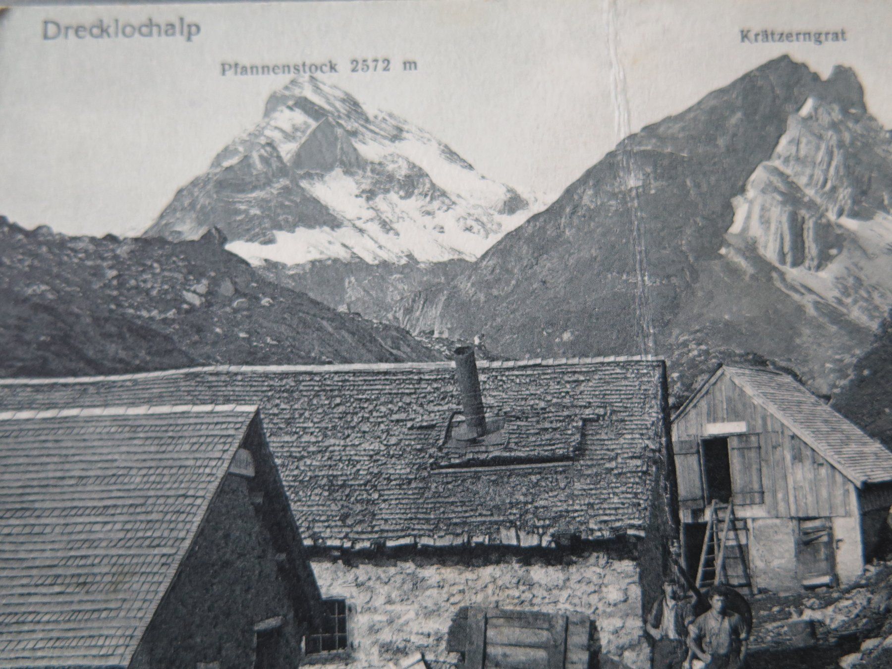Cartoline postali: DRECKLOCHALP - KT. GLARUS – Usato da Wittenbach venduto da lipasal 2
