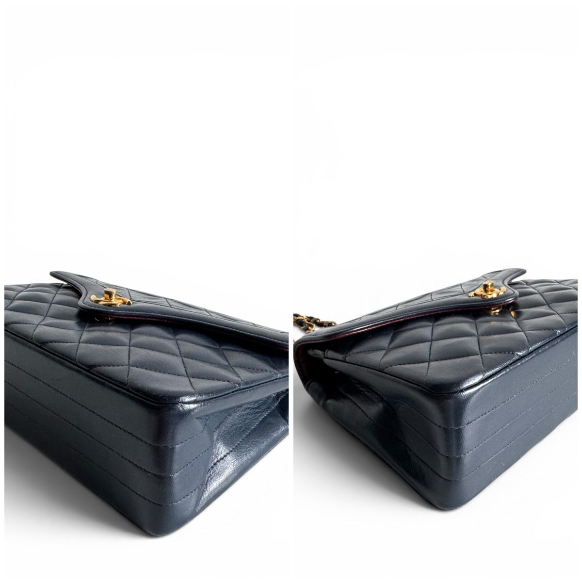 Chanel Borse da donna: CHANEL Lambskin Quilted Small Single Flap Tasche – Usato da Kriens venduto da hannaandkiko 8
