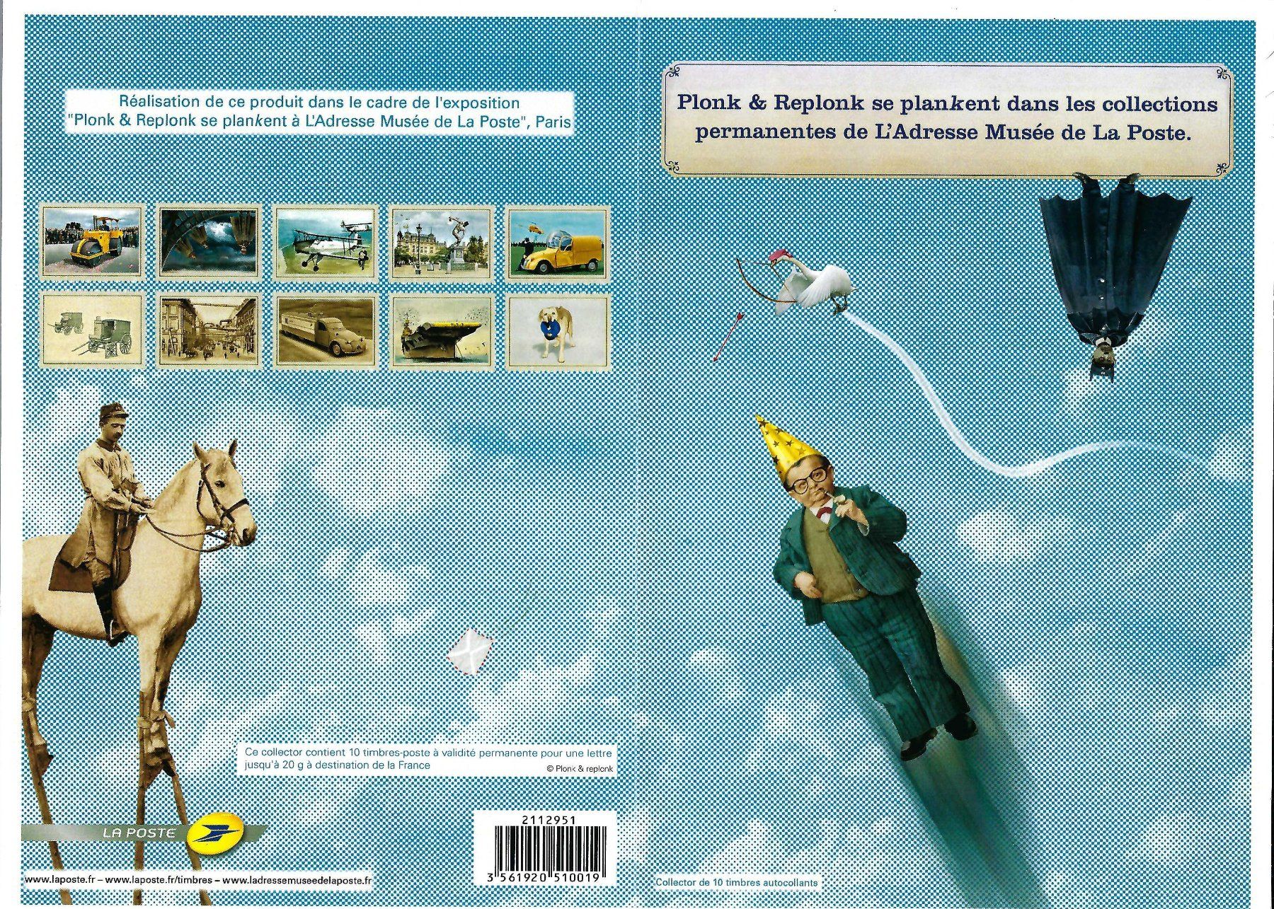 Alle Briefmarken: PLONK & REPLONK, POSTE PRIORITAIRE, KLEBEMARKEN – Gebraucht aus Pura von ulisse1957