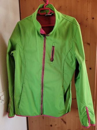 Crane Softshell Jacke grün Gr. 158/164