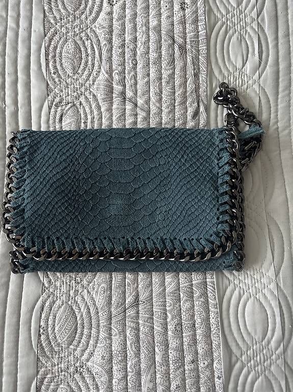 Taschen für Damen: Pochette bleu canard  – Gebraucht aus Châtelaine von gar_fxl2