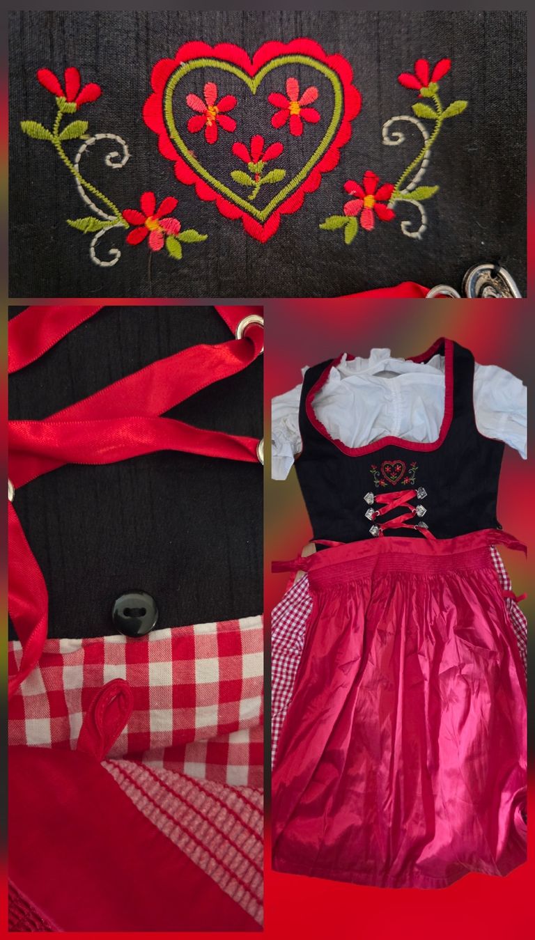 Trachtenmode: Dirndl 3-Teilig (Grösse: 40) – Gebraucht aus Winterthur von Nana114