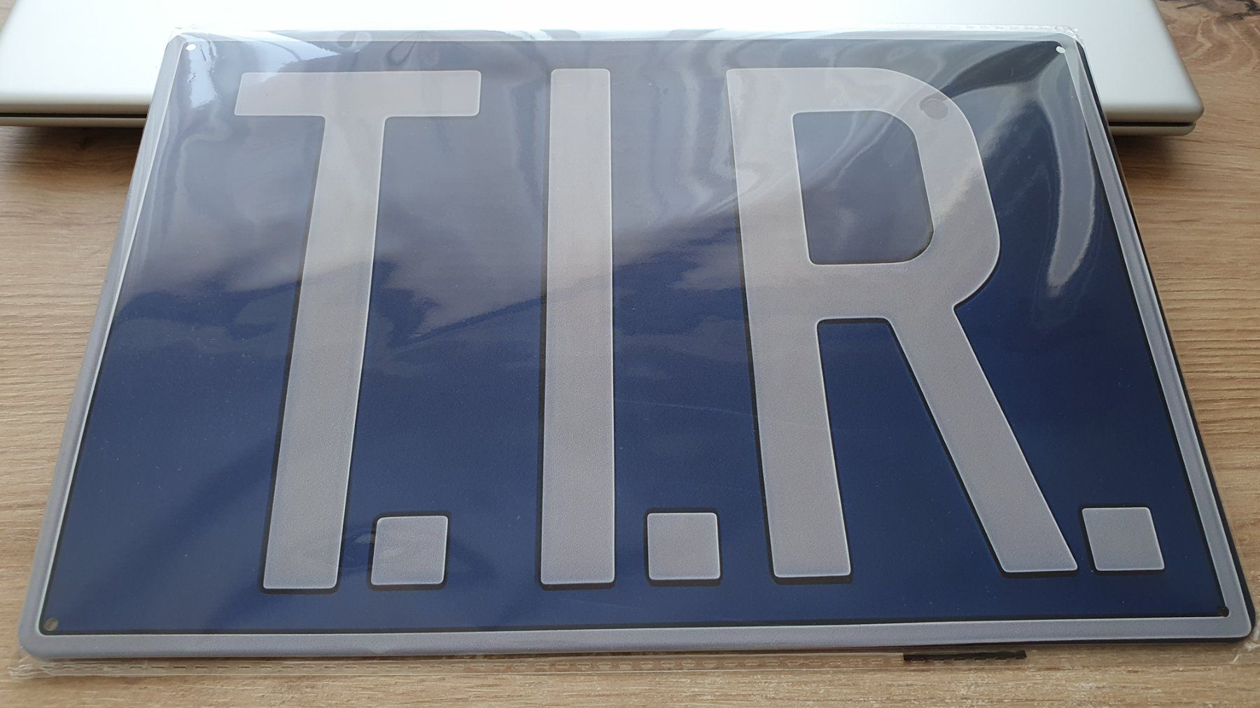 Ecriteaux: Metallschild T.I.R. – Neuf avec emballage d'origine à Münchwilen/TG par hondavf750